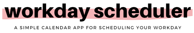 workday scheduler logo